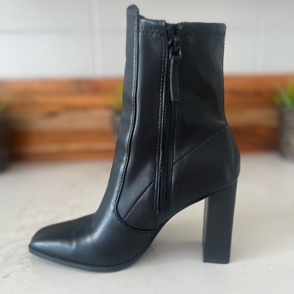Aldo Black Ankle Boots Like New